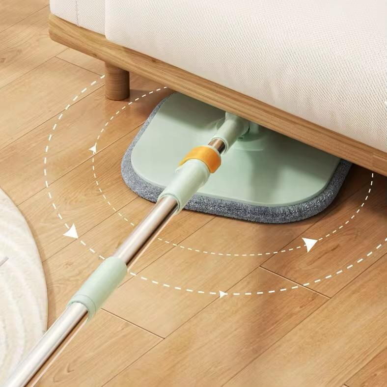 Smart-Clean Ultra İki Bölməli Fırlanan Mop və Vedrə Dəsti (Turkuaz / Nanə Yaşılı)